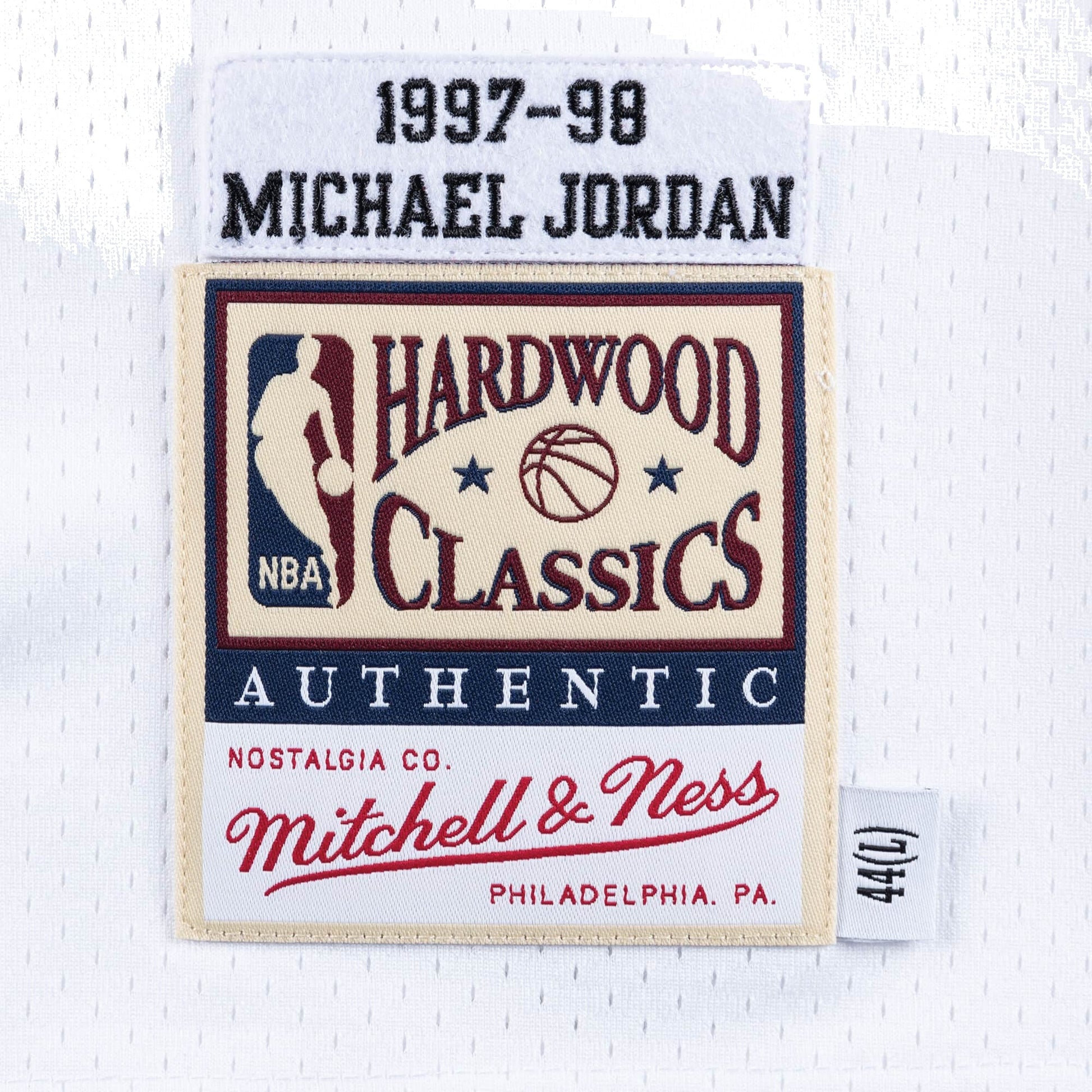 Mitchell & Ness x NBA Chicago Bulls 1997-98 Home Jerseys 'Michael Jordan 23' AJY4GS18398-CBUWHIT97MJO