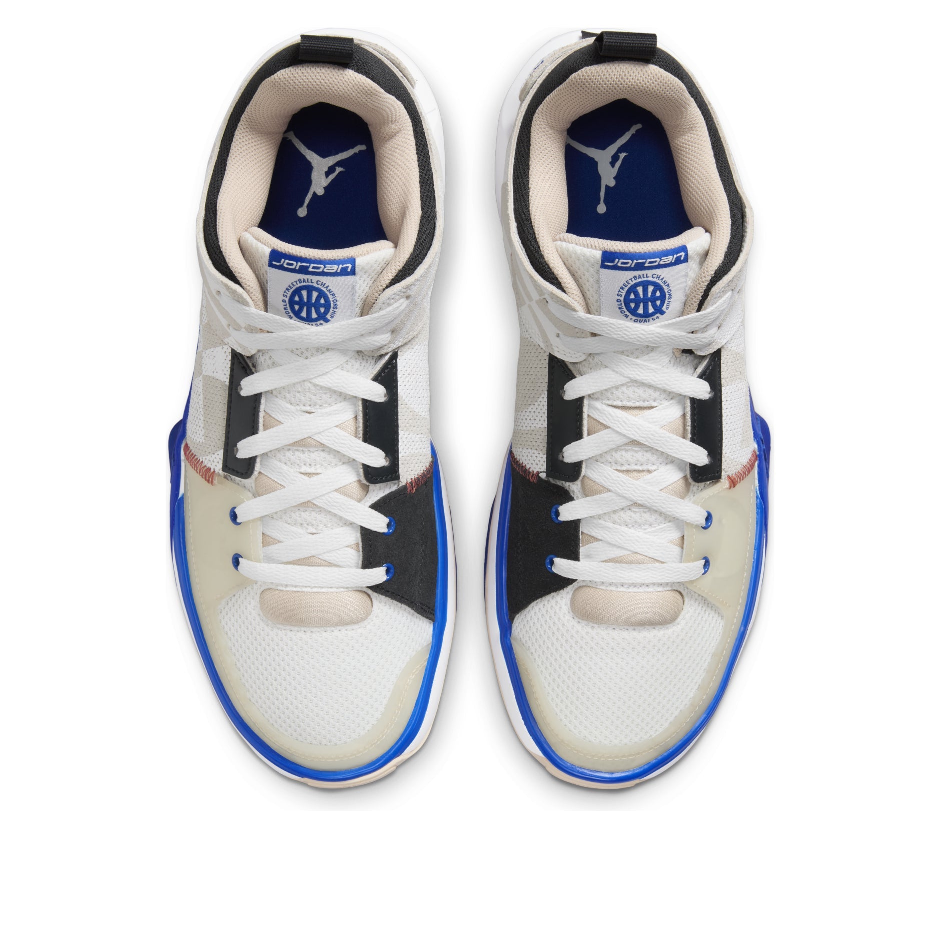 Air Jordan Westbrook One Take 5 Quai 54 PF 'Summit White Sunrise Royal' HF0017-100