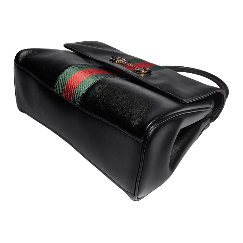 (WMNS) Gucci Paparazzo Medium Top Handle Bag 'Black' 875018-AAGIQ-1053