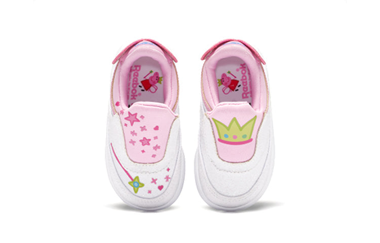 (TD) Reebok Peppa Pig x Club C Slip-On 4 Toddler 'Icono Pink' H05206