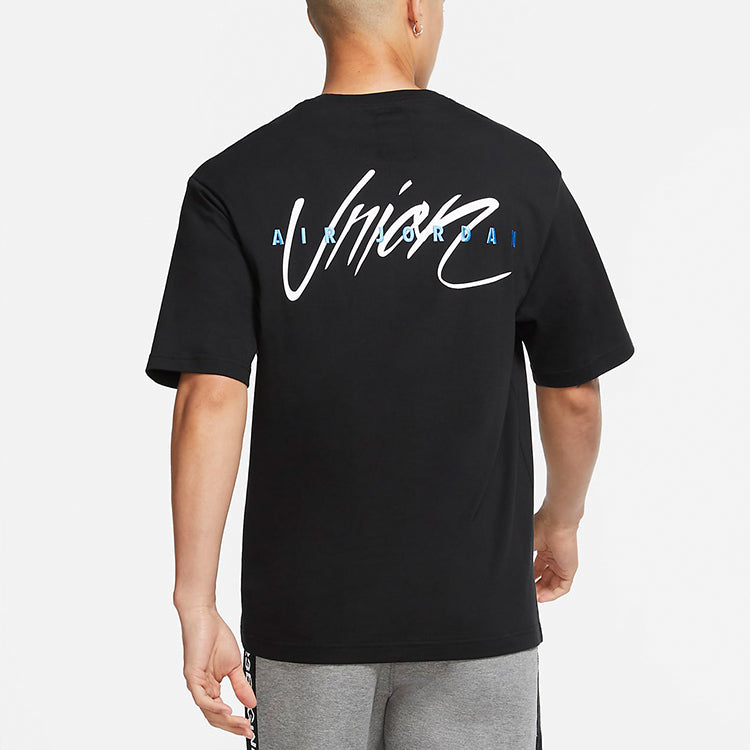 Air Jordan x Union LA Reverse Dunk T-Shirt 'Black' CZ1457-010