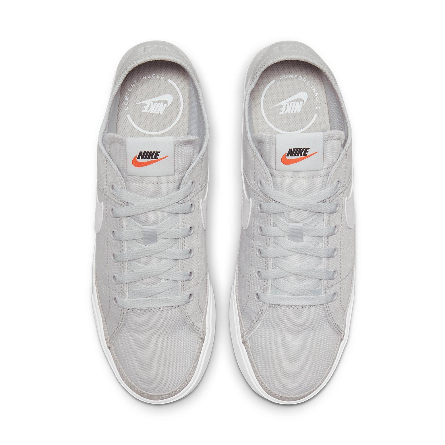 Nike Court Legacy Canvas Low-Top Sneakers Grey 'Gray White' CW6539-003