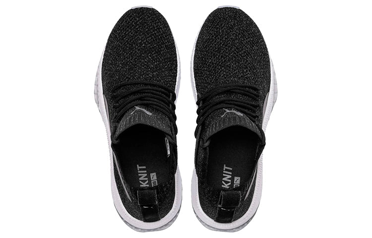 PUMA Tsugi Apex Evoknit Low Running Shoes Black/White 366432-13