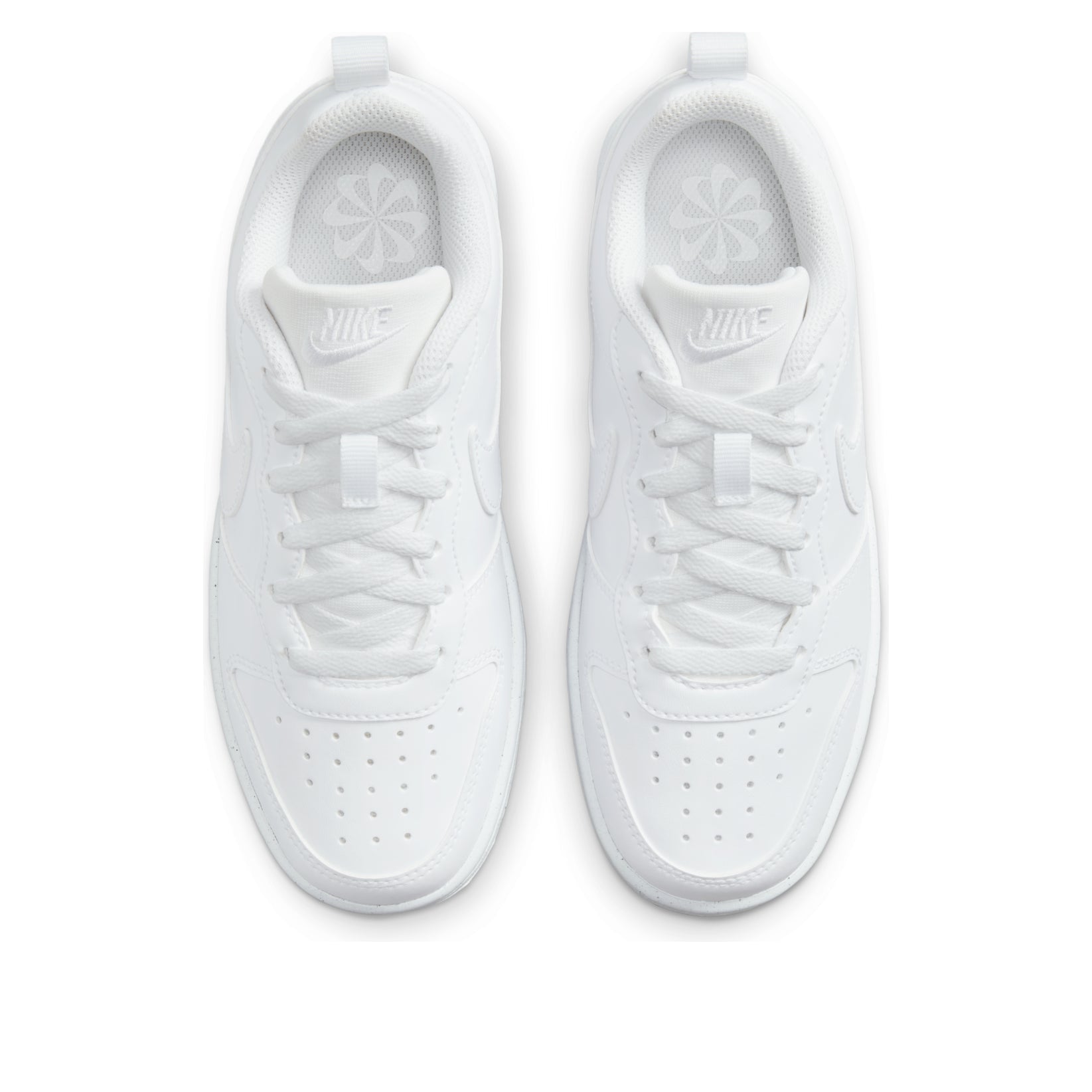 (GS) Nike Court Borough Low Recraft 'Triple White' DV5456-106