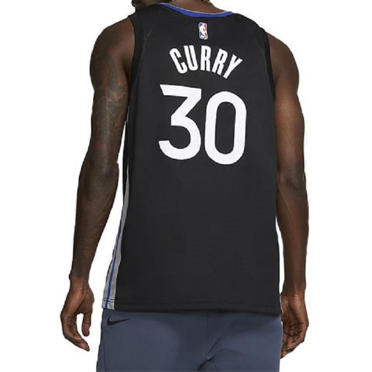 Nike NBA City limited Jersey SW Fan Edition 2019-2020 Season Golden State Warriors Curry 30 Black AV4638-014