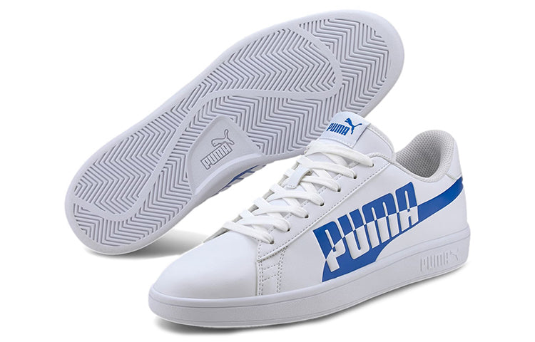 PUMA Smash v2 Max White/Blue 371135-07