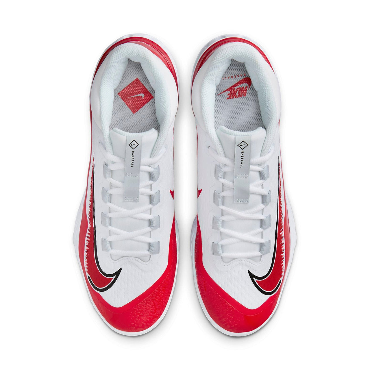 Nike Alpha Huarache Elite 4 Low MCS 'White University Red' FD6255-102