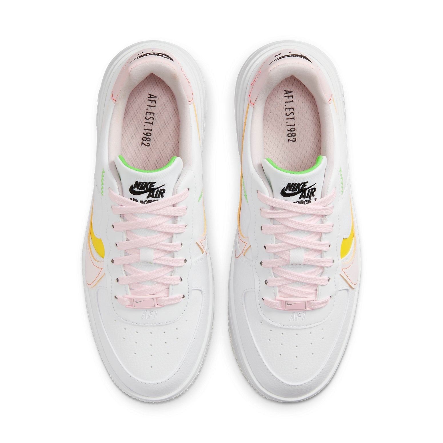 (WMNS) Nike Air Force 1 PLT.AF.ORM 'White Pearl Pink' FJ0737-100