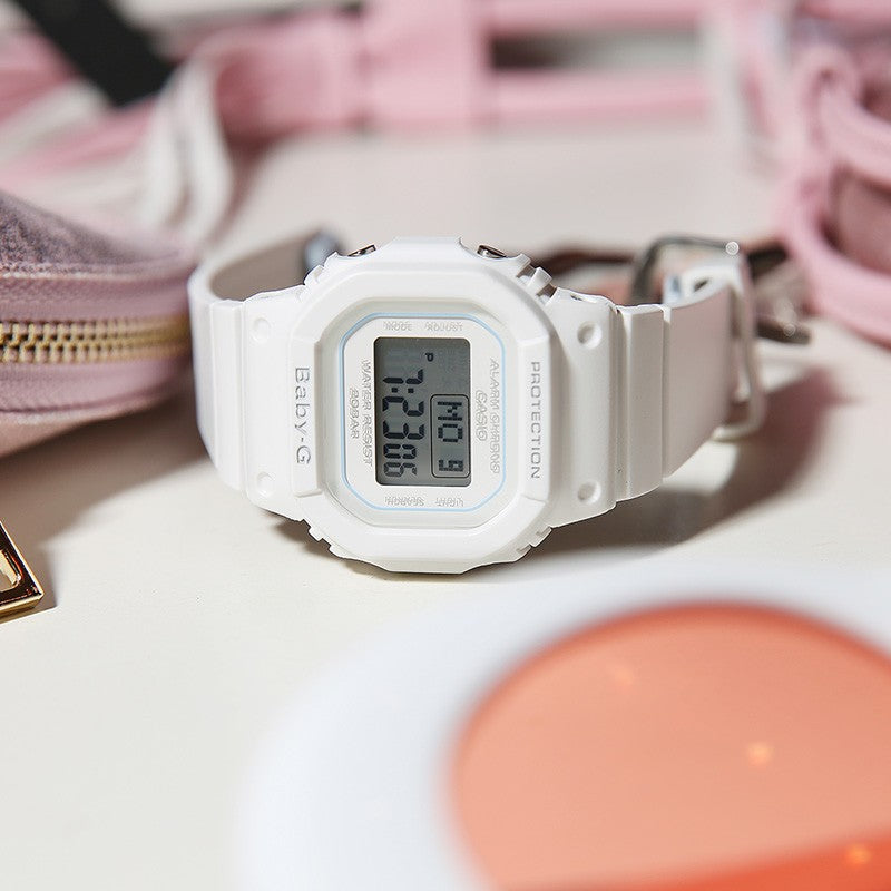 CASIO G-Shock & Baby-G Set 'White' DW-5600MW-7&BGD-560-7D