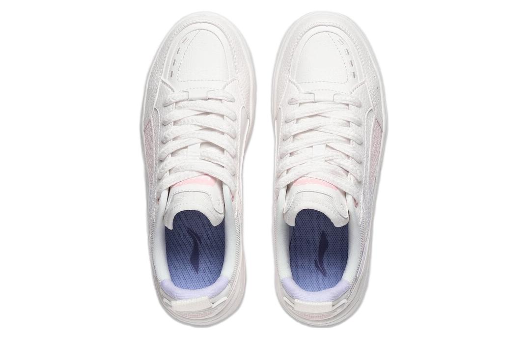 (WMNS) Li-Ning Lifestyle Skate Shoes 'White Purple Pink' AGCT142-4