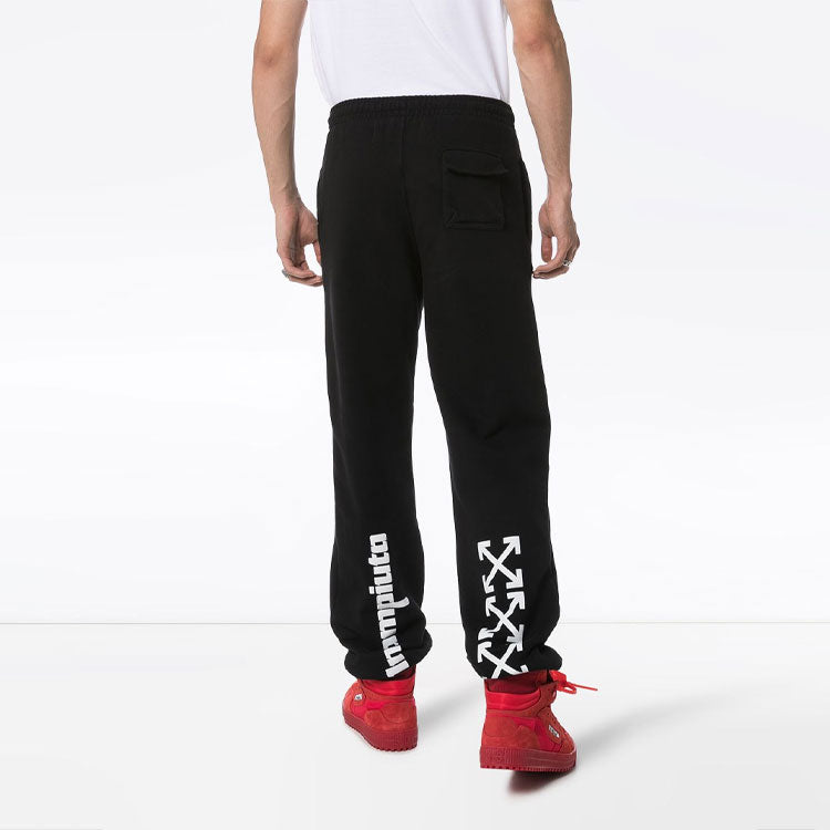 Off-White Mariana De Silva Print Track Trousers OMCH020E19E300051088