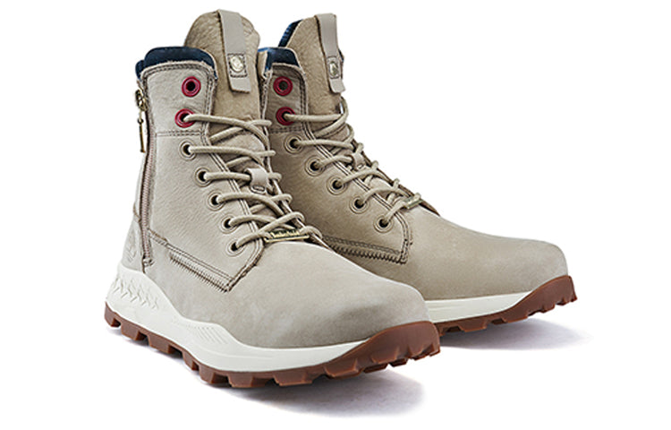 Timberland Brooklyn Side Zip Boots 'Beige Nubuck' A41AMW