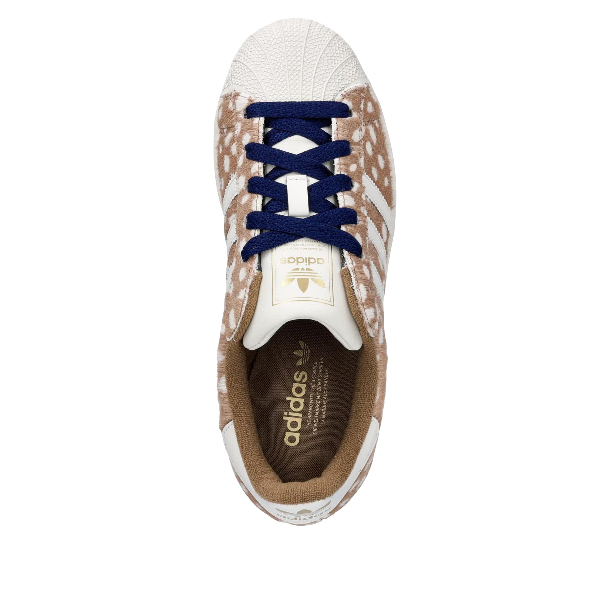 (WMNS) adidas Superstar II 'Brown Desert Dark Blue' KJ4642