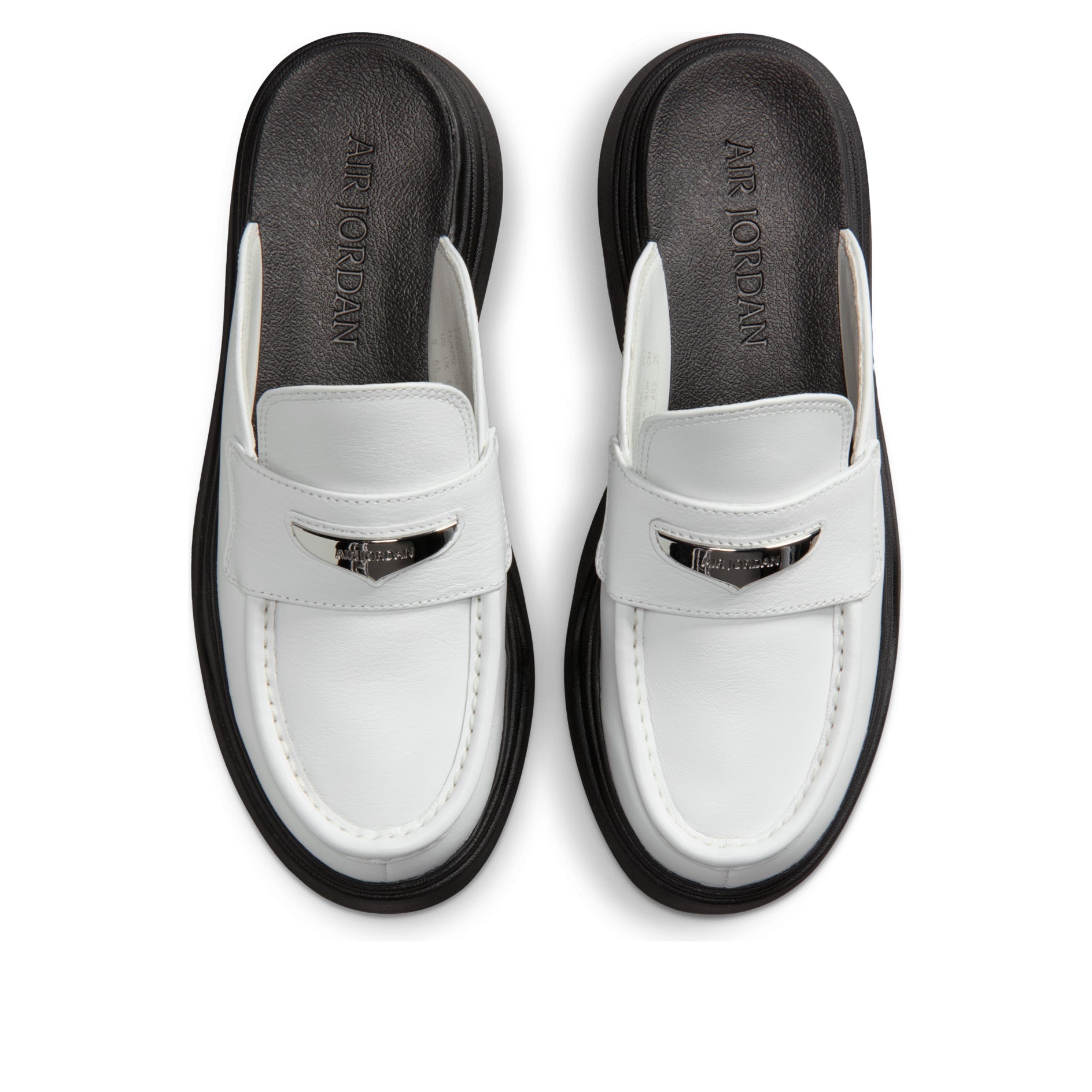 (WMNS) Air Jordan Mule 'Summit White Black Metallic Silver' HJ4292-100