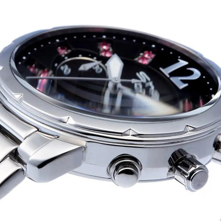 CASIO SHEEN Waterproof Stainless Steel Strap Black Analog SHN-5012D-1A