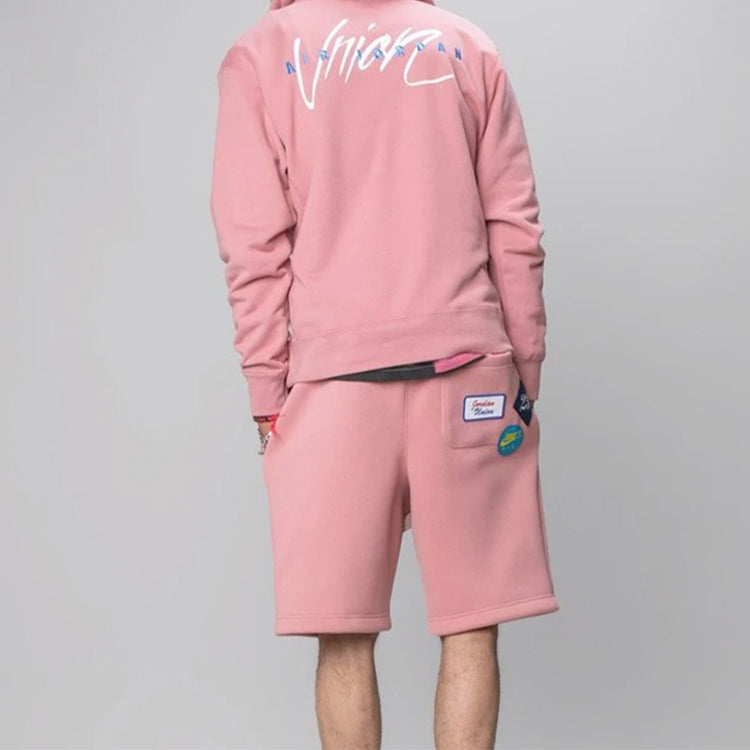 Air Jordan x Union LA Flying High Hooded Sweatshirt 'Rust Pink' CV1348-685