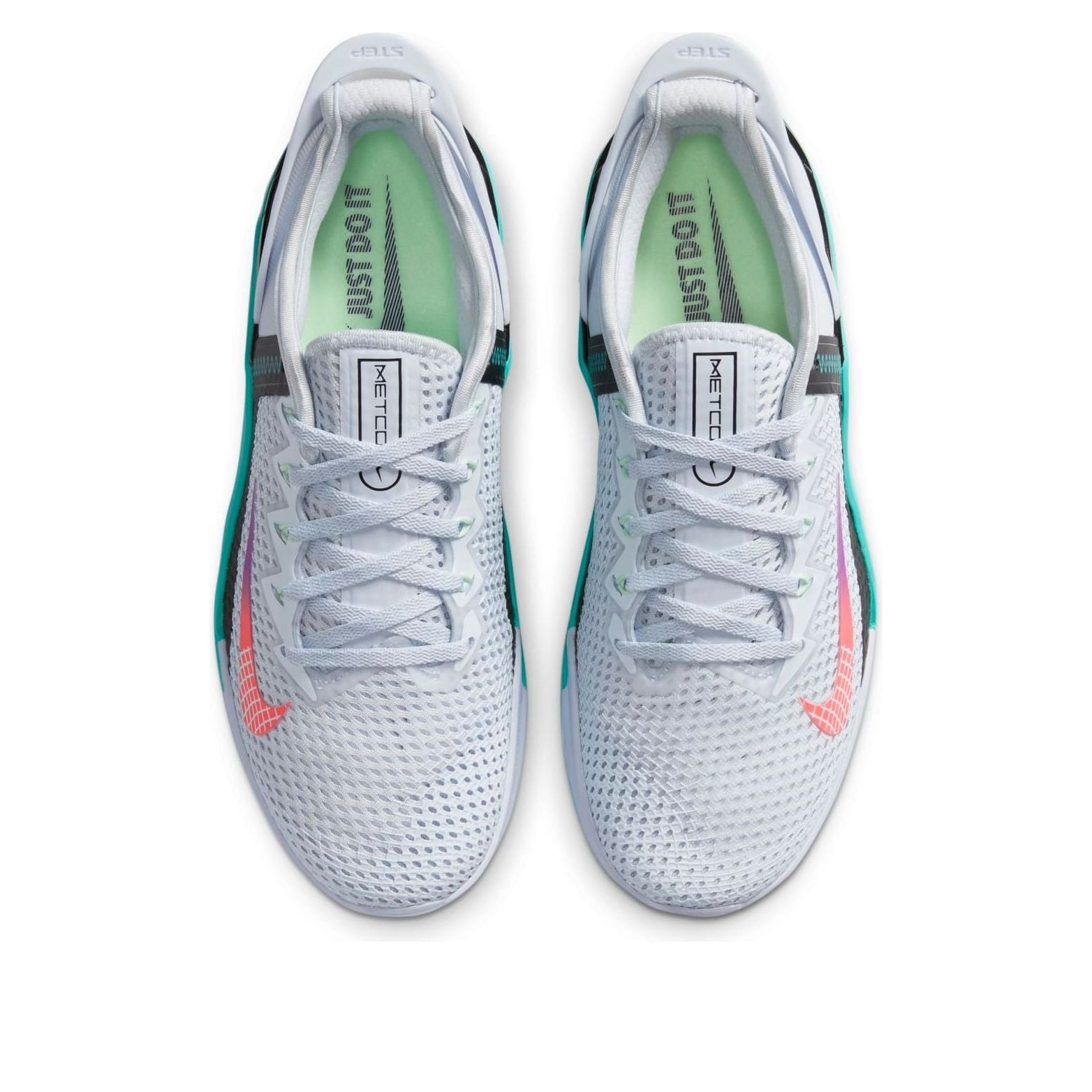 (WMNS) Nike Metcon 6 FlyEase 'Grey Oracle Aqua' DB3794-020
