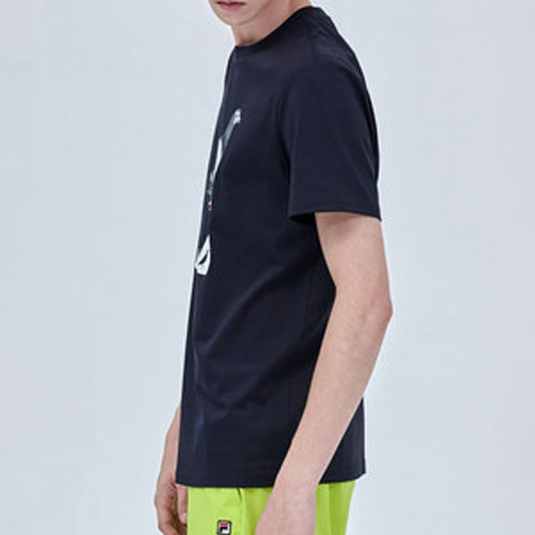 FILA FUSION x Staple Crossover Minimalistic Short Sleeve Blue T11M024107F-NV