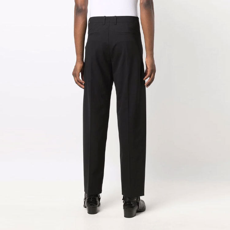Men's Off-White FW21 Solid Color Casual Long Pants/Trousers Black OMCA196F21FAB0011000
