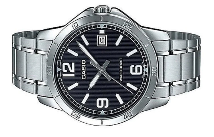 CASIO Analog 'Silver' MTP-V004D-1B2