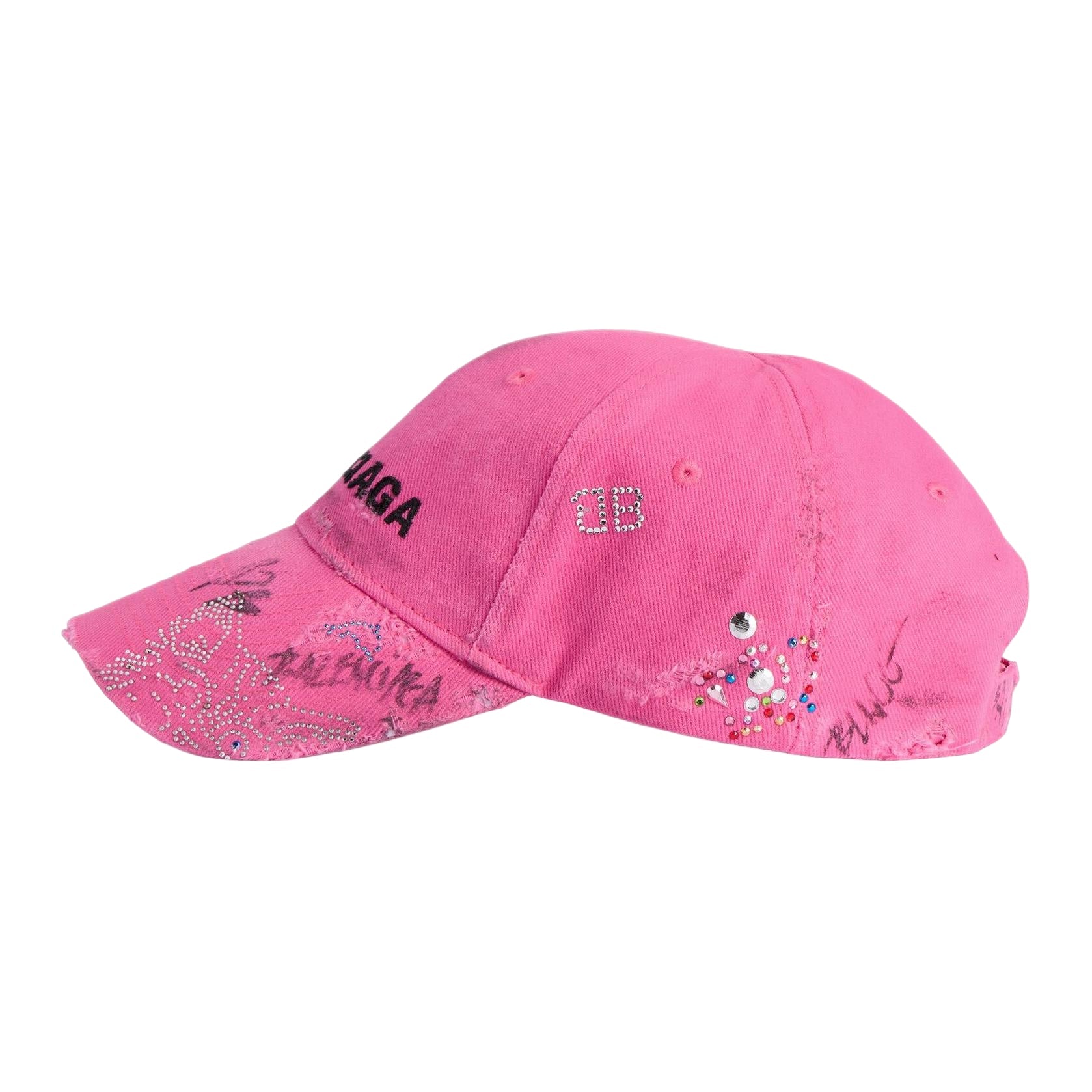 Balenciaga Upcycled Cap 'Pink' 857463410B25560