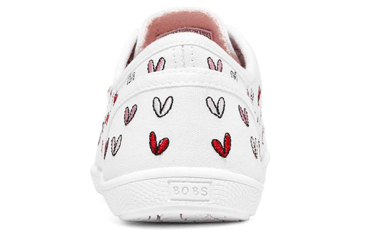 (WMNS) Goldcrown x Skechers Bobs B Cool Low-Top Sneakers White/Red 113951-WRPK