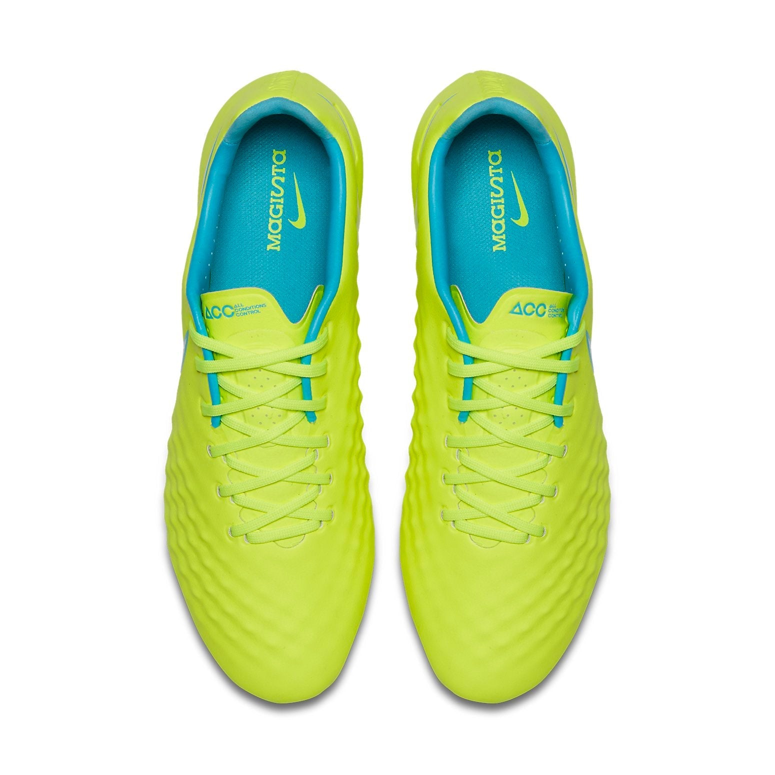(WMNS) Nike Magista Opus 2 FG Soccer Cleat 'Volt Barely VoltChlorine Blue White' 844218-717