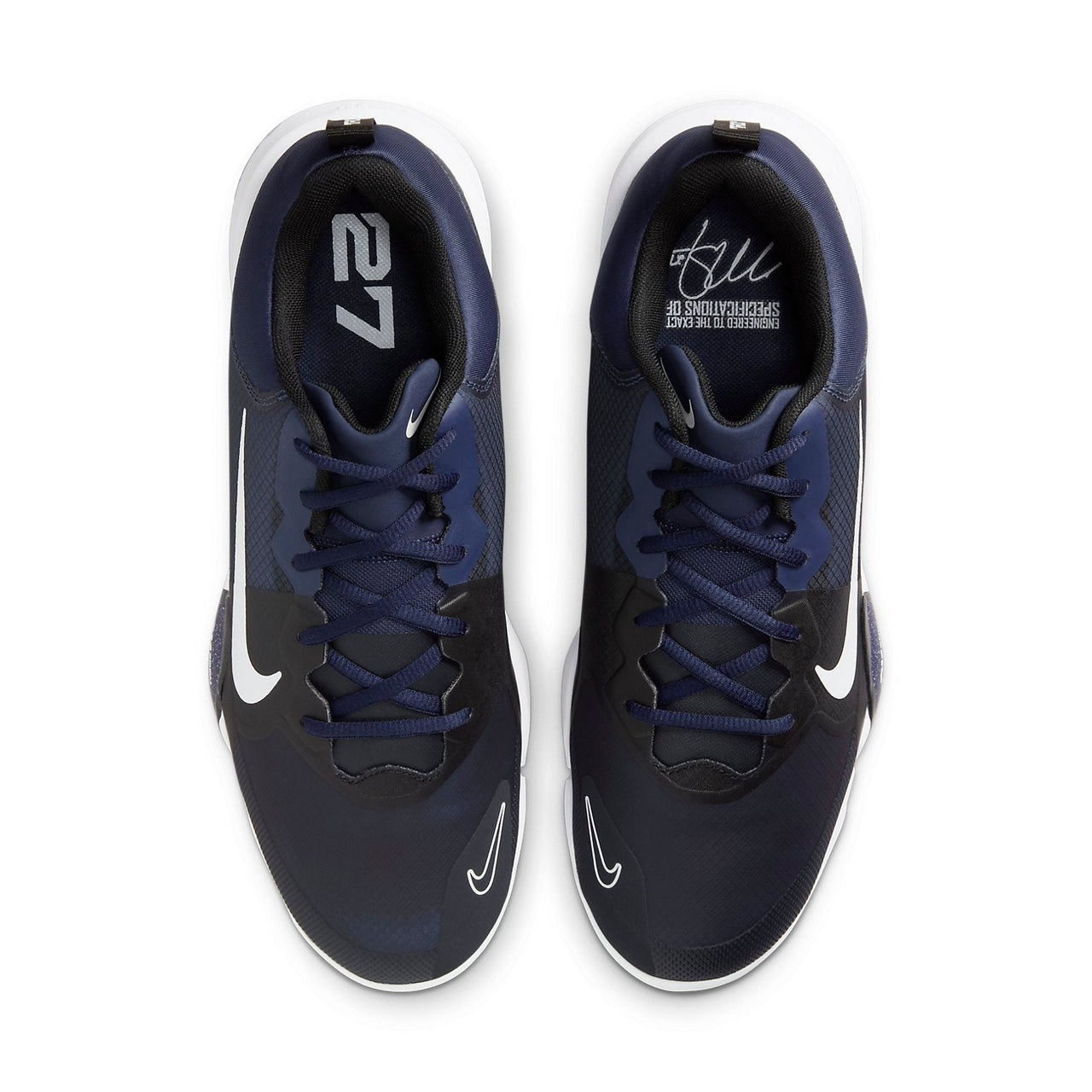 Nike Force Zoom Trout 9 Pro Baseball Cleats 'Blue White' FB2907-400