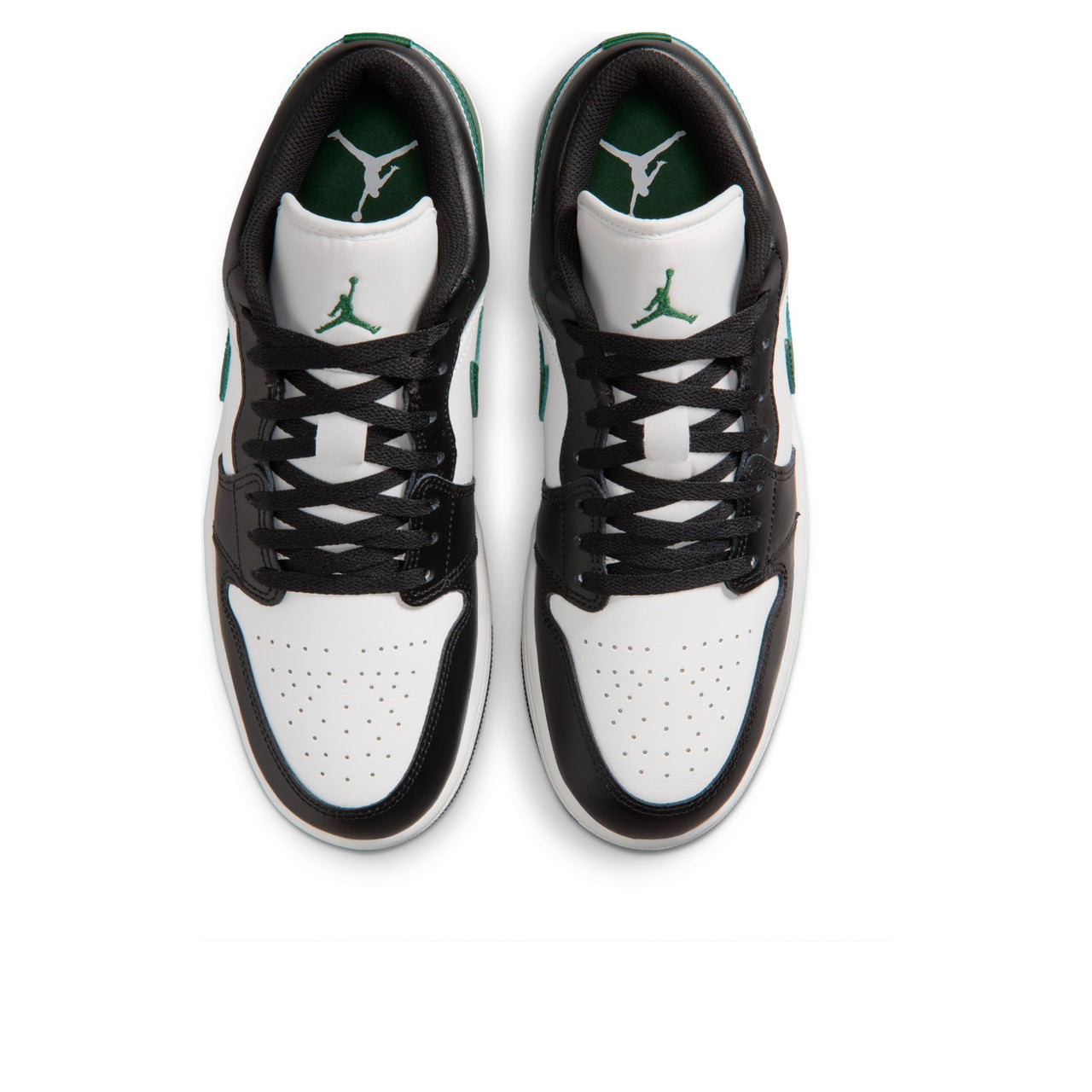 Air Jordan 1 Low 'Black Gorge Green' 553558-047