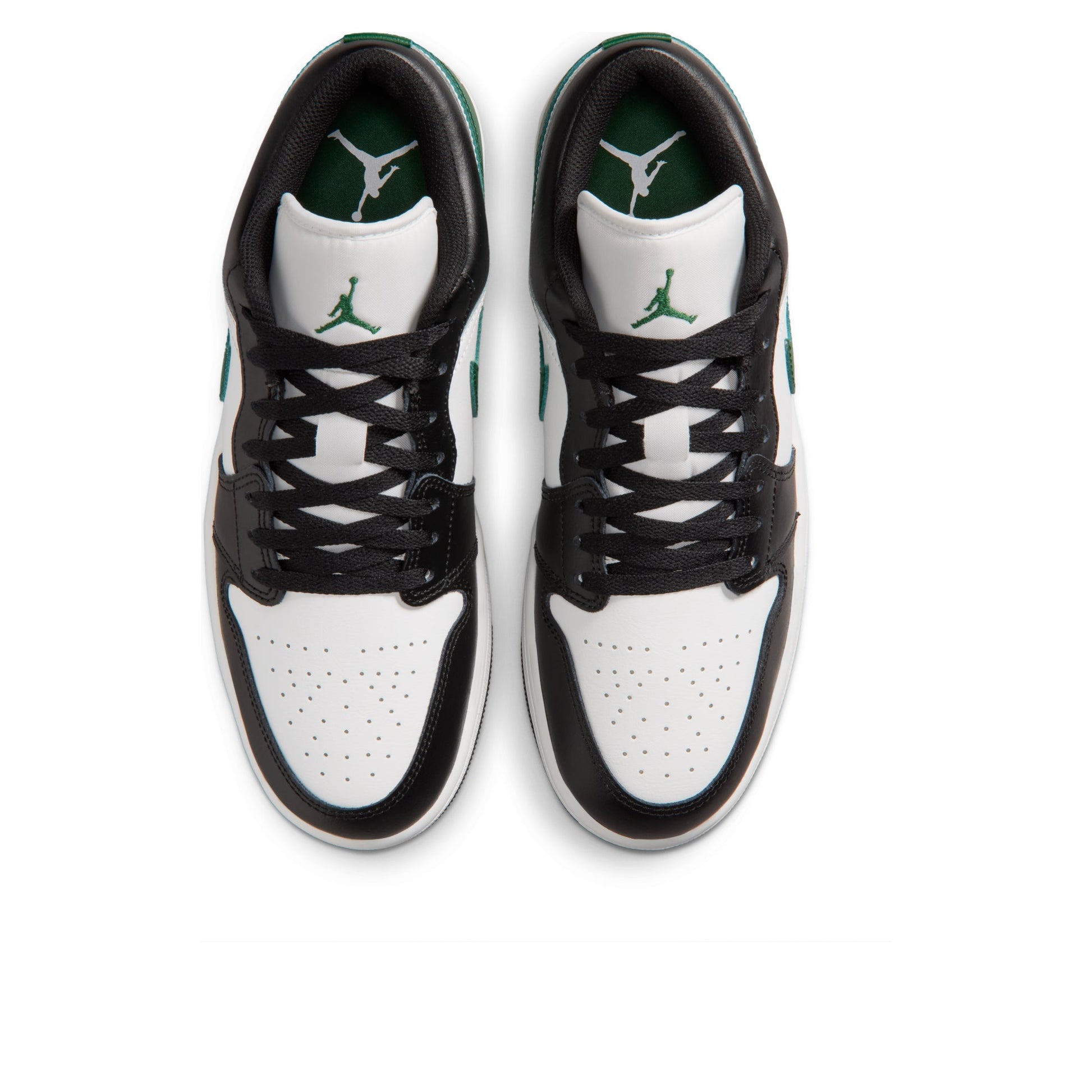 Air Jordan 1 Low 'Black Gorge Green' 553558-047