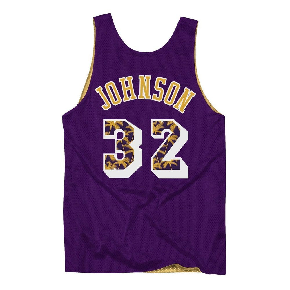 Mitchell & Ness x NBA Lakers 1992 Reversible Mesh Jersey 'Magic Johnson 32' MSRVMI19003-LALPRGD92EJH