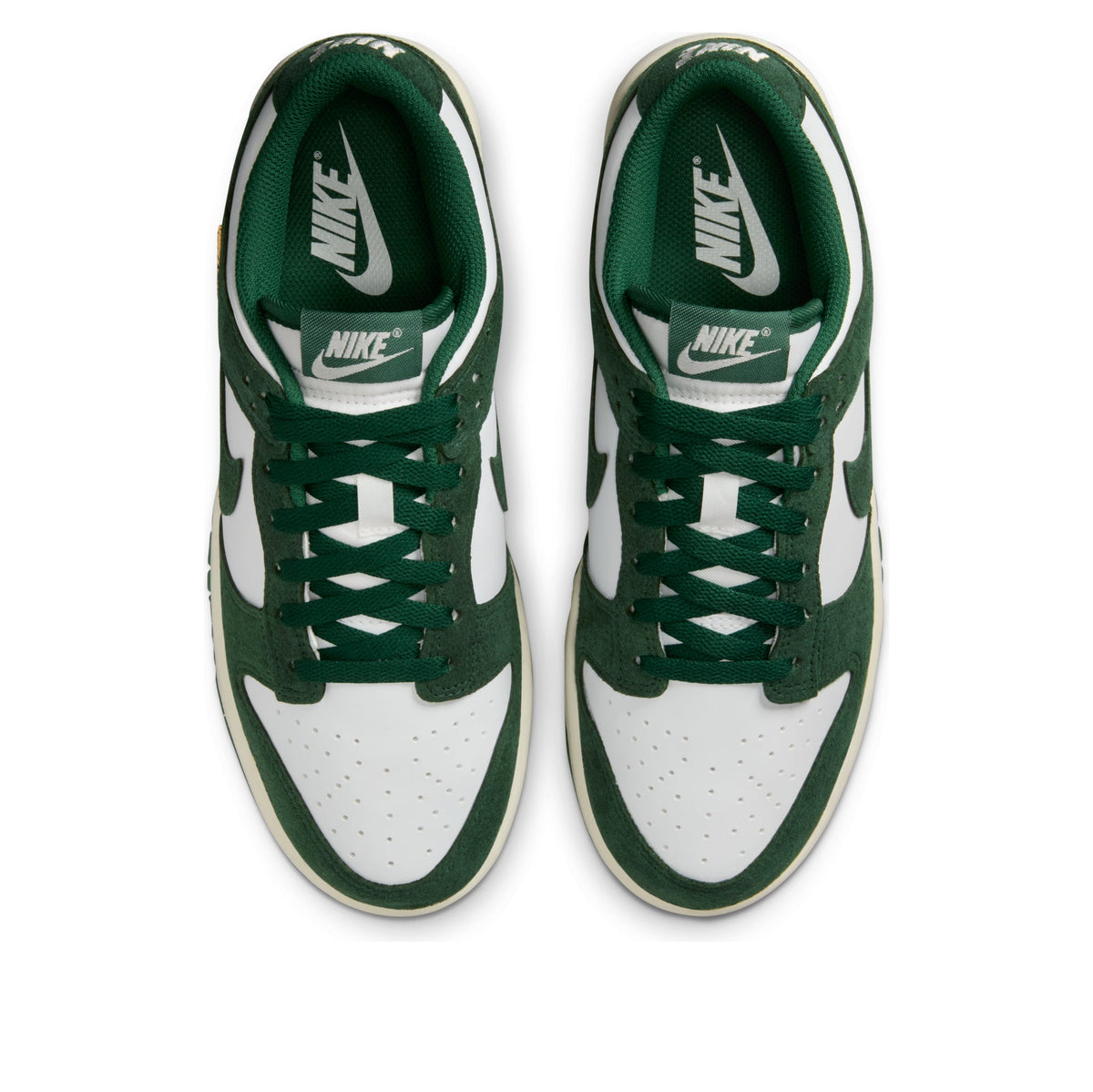 (WMNS) Nike Dunk Low 'Gorge Green Gold Mini Swoosh' IB4417-100