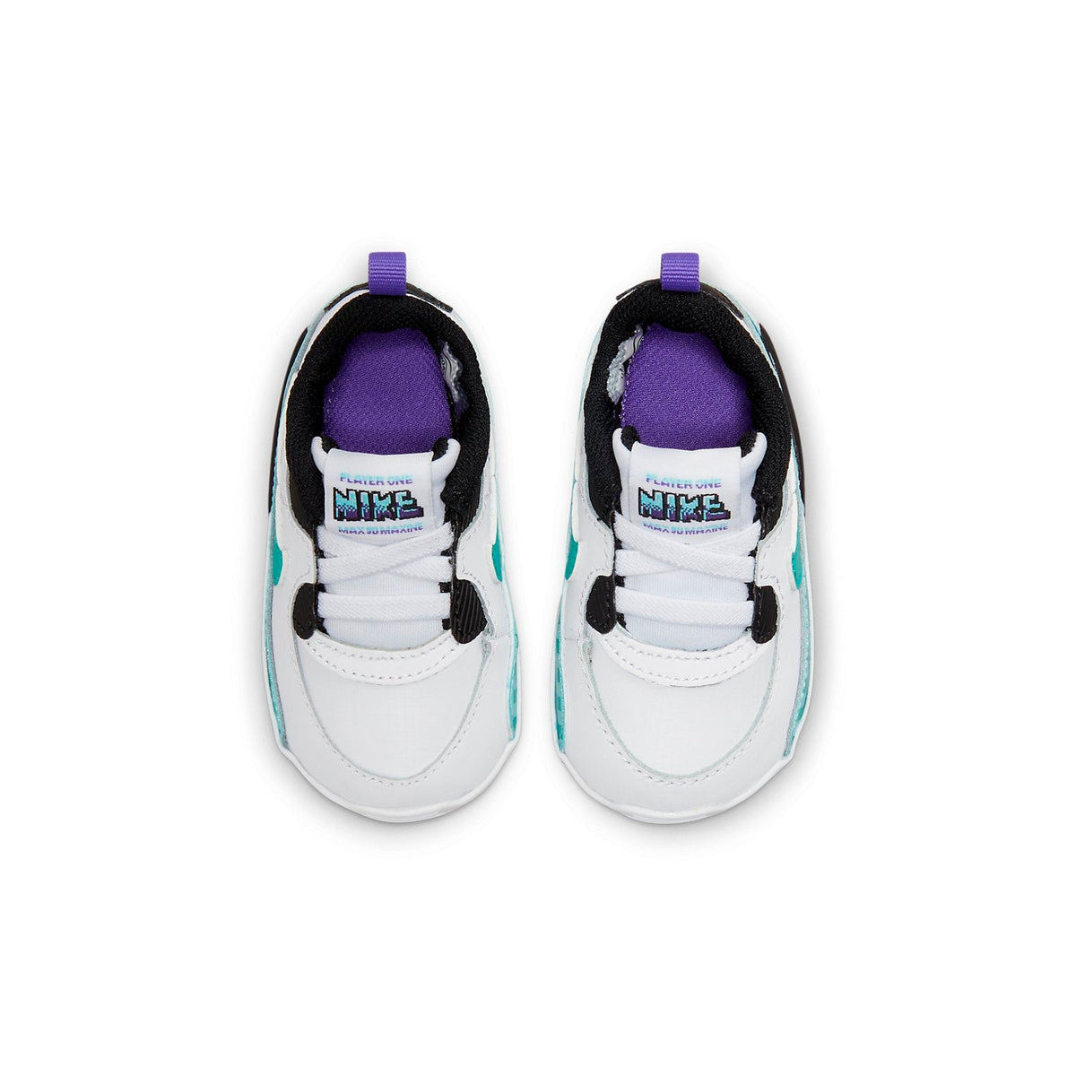 Nike Air Max 90 SE Crib 'White Psychic Purple Washed Teal' DJ8043-100