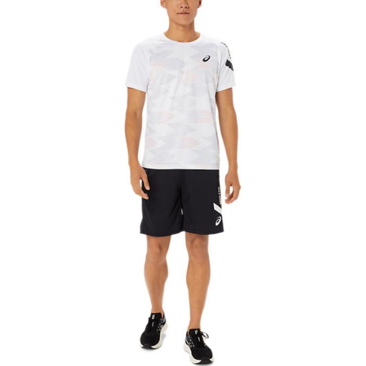Asics A-I-M Dry Graphic Short Sleeve T-Shirt 'Brilliant White' 2031E553-100