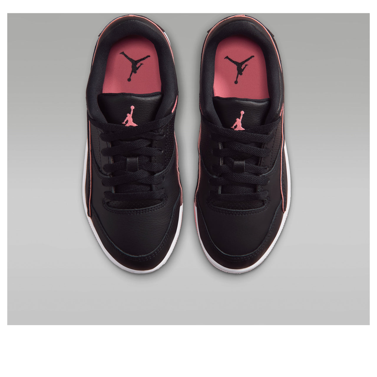 (GS) Air Jordan Flight Court 'Black Pink Gaze' HF3333-009