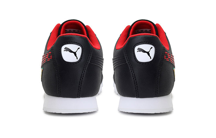 (GS) PUMA Scuderia Ferrari Roma Running Shoes Black/Red/White 339973-04