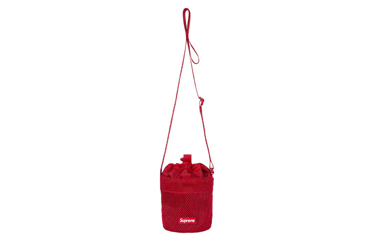 Supreme FW23 Small Cinch Pouch 'Red' SUP-FW23-0822