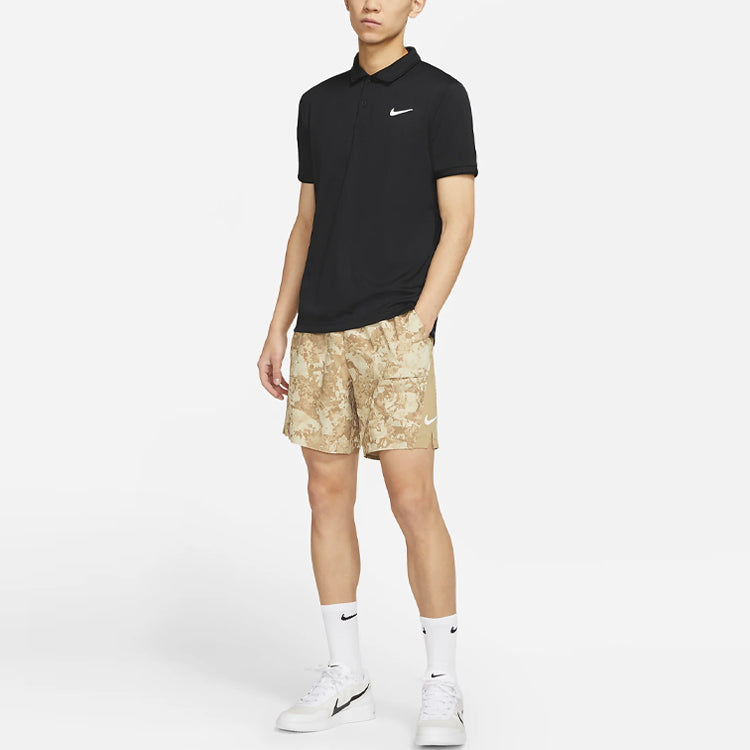 Nike Court Flex Slam Camouflage Printing Running Sports Training Tennis Shorts CV2518-297