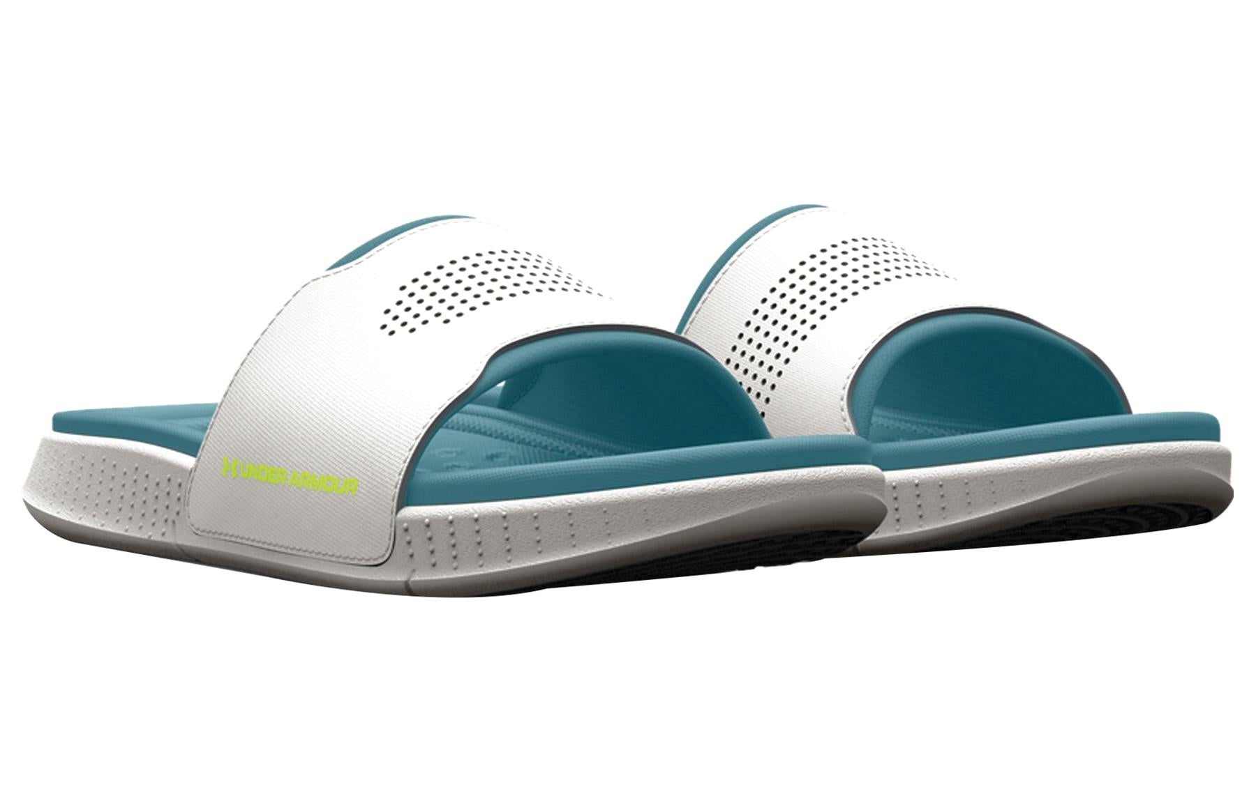 Under Armour Ansa Elevate Slide 'Grey Mist Still Water' 3025044-102