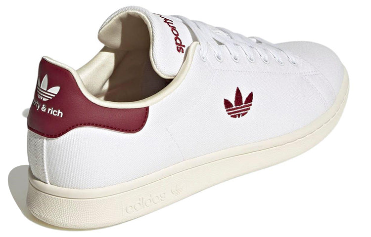 adidas x Sporty & Rich Stan Smith 'Cloud White Collegiate Burgundy' HQ6073