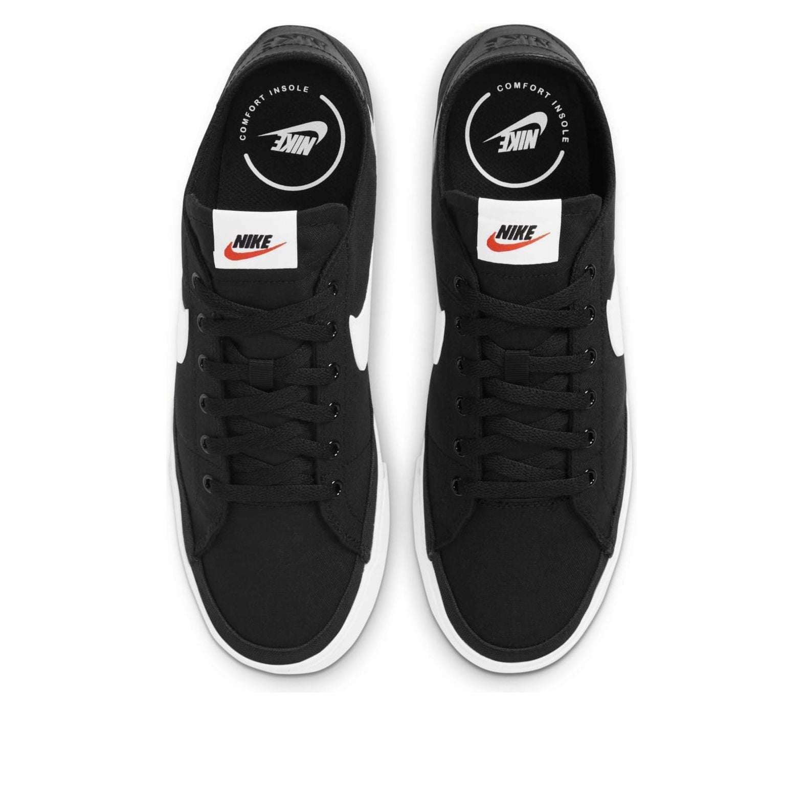 Nike Court Legacy Canvas 'Black White' CW6539-002