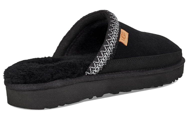 UGG Tasman Slip On Fleece Lined Shoe Black 1103900-BTNL