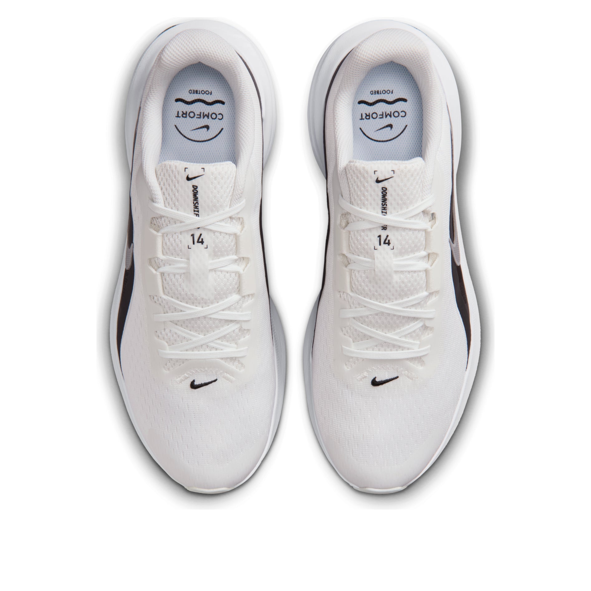Nike Downshifter 14 'Summit White Silver Black' IB1895-107