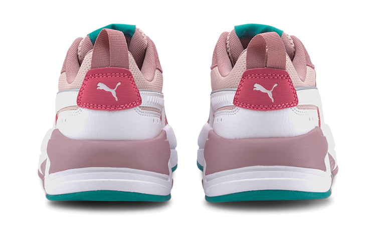 (GS) PUMA X-ray Sports Running Shoes Pink/White 372920-09