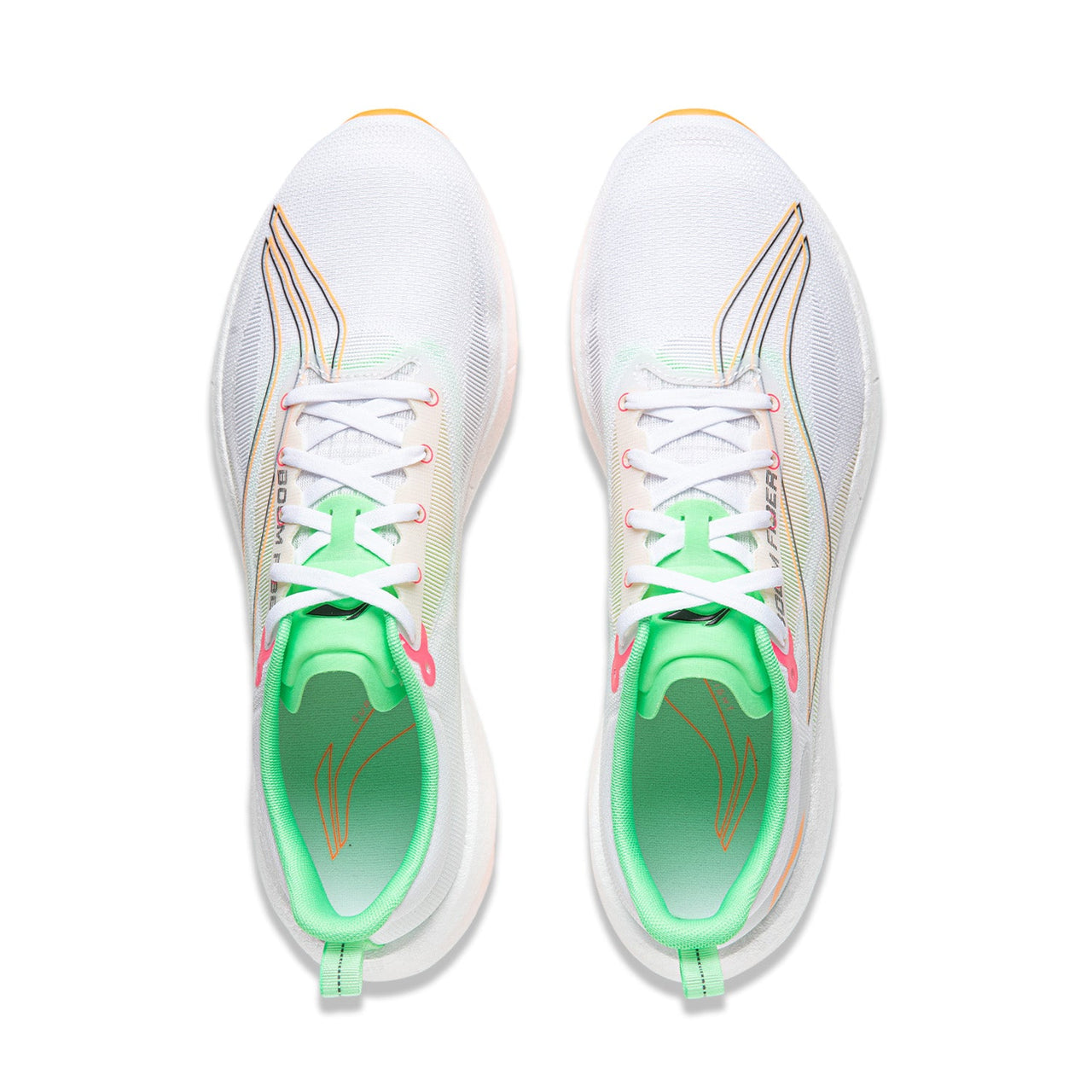 Li-Ning Superlight 21 'White Green Orange' ARBU001-7