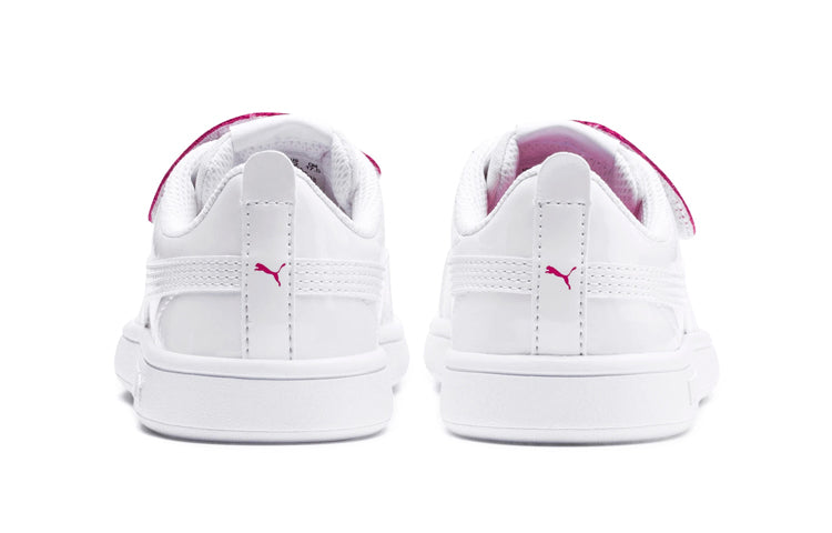 (PS) PUMA Smash Wns Bff Patent Sports Shoes White 370535-01