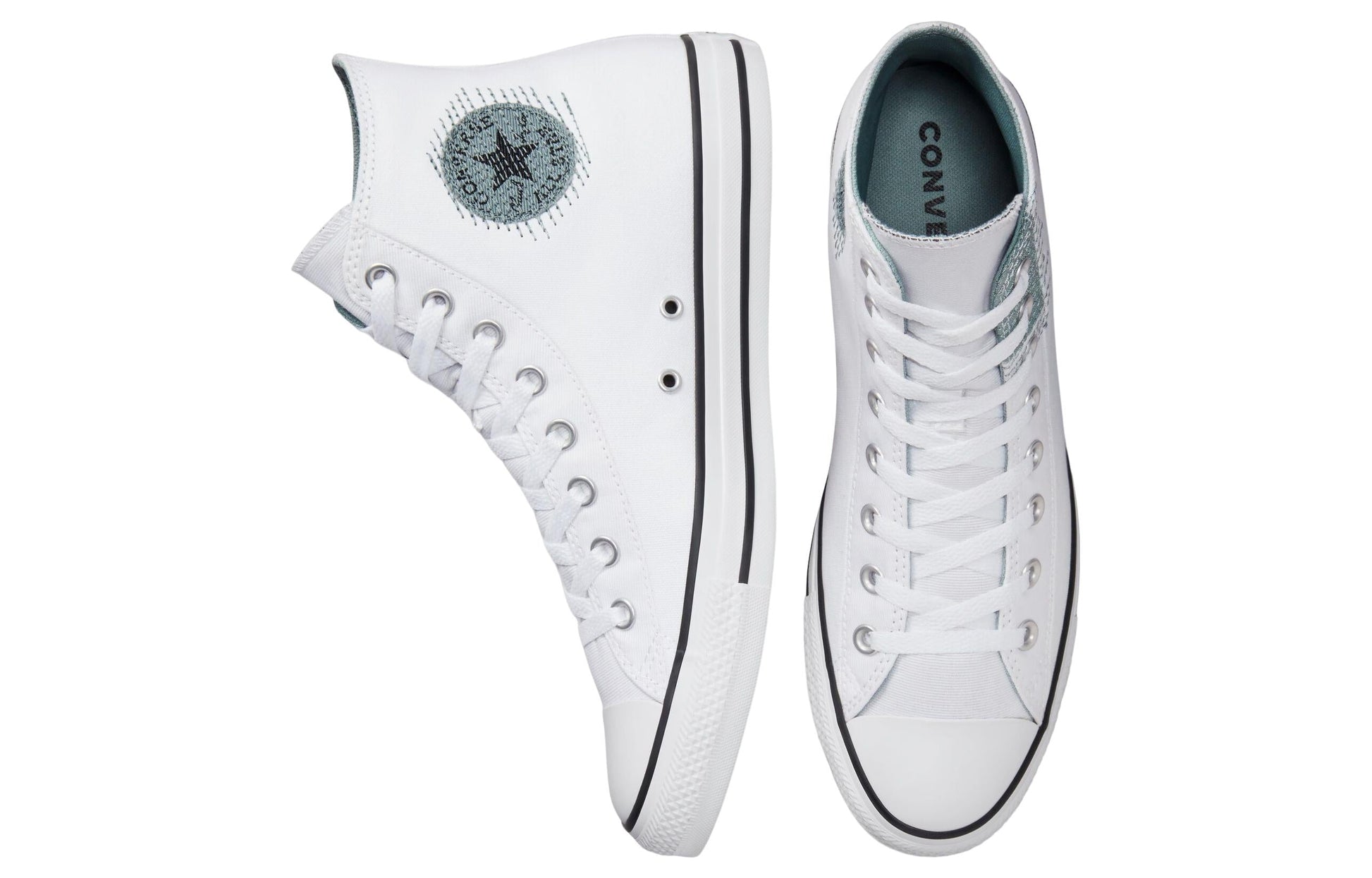 Converse Chuck Taylor All Star High 'Stitched Patch - White' A05031F
