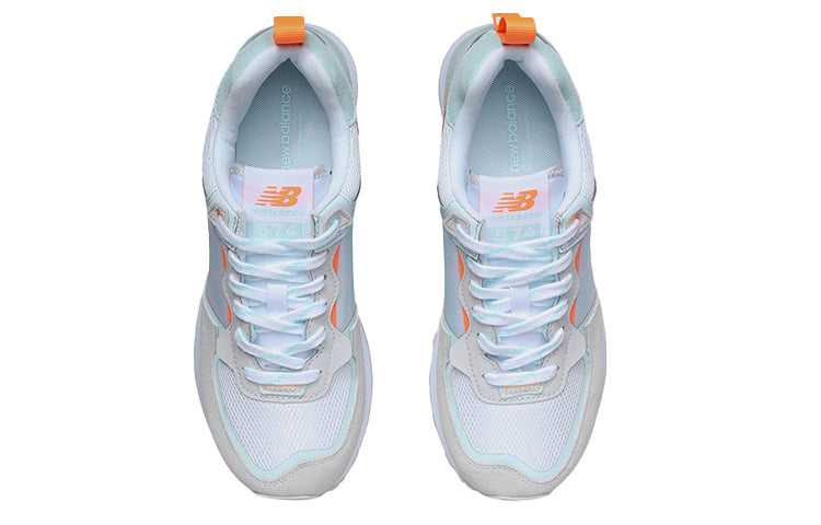 (WMNS) New Balance 574 Shoes For Grey/Blue WL574ISC