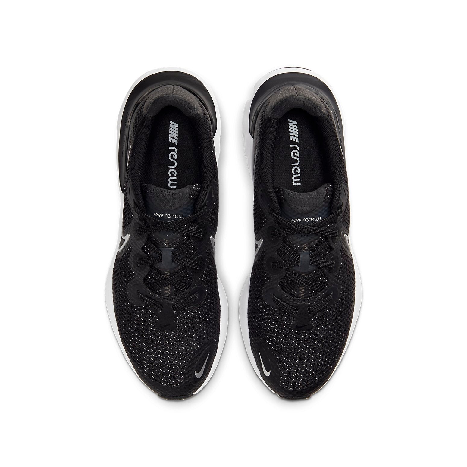 (GS) Nike Renew Run 'Black Metallic Silver' CT1430-091