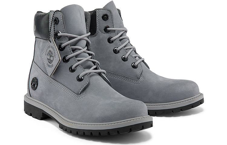 (WMNS) Timberland 6 Inch Heritage Waterproof Boot 'Medium Grey with Floral' A2GAFW
